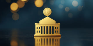 Visuel de style journalistique concernant l’intérêt institutionnel pour les ETF crypto