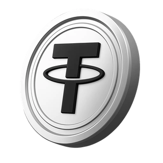 Section des informations du compte avec jeton Tether USDT