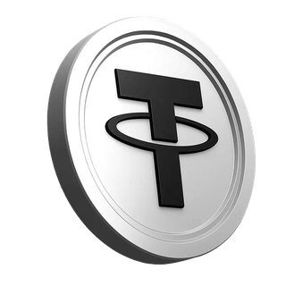Illustration du coin Tether USDT au sein de la plateforme, section Information